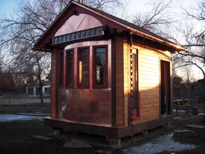 copper siding