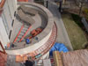 custom copper gutters and tile roof